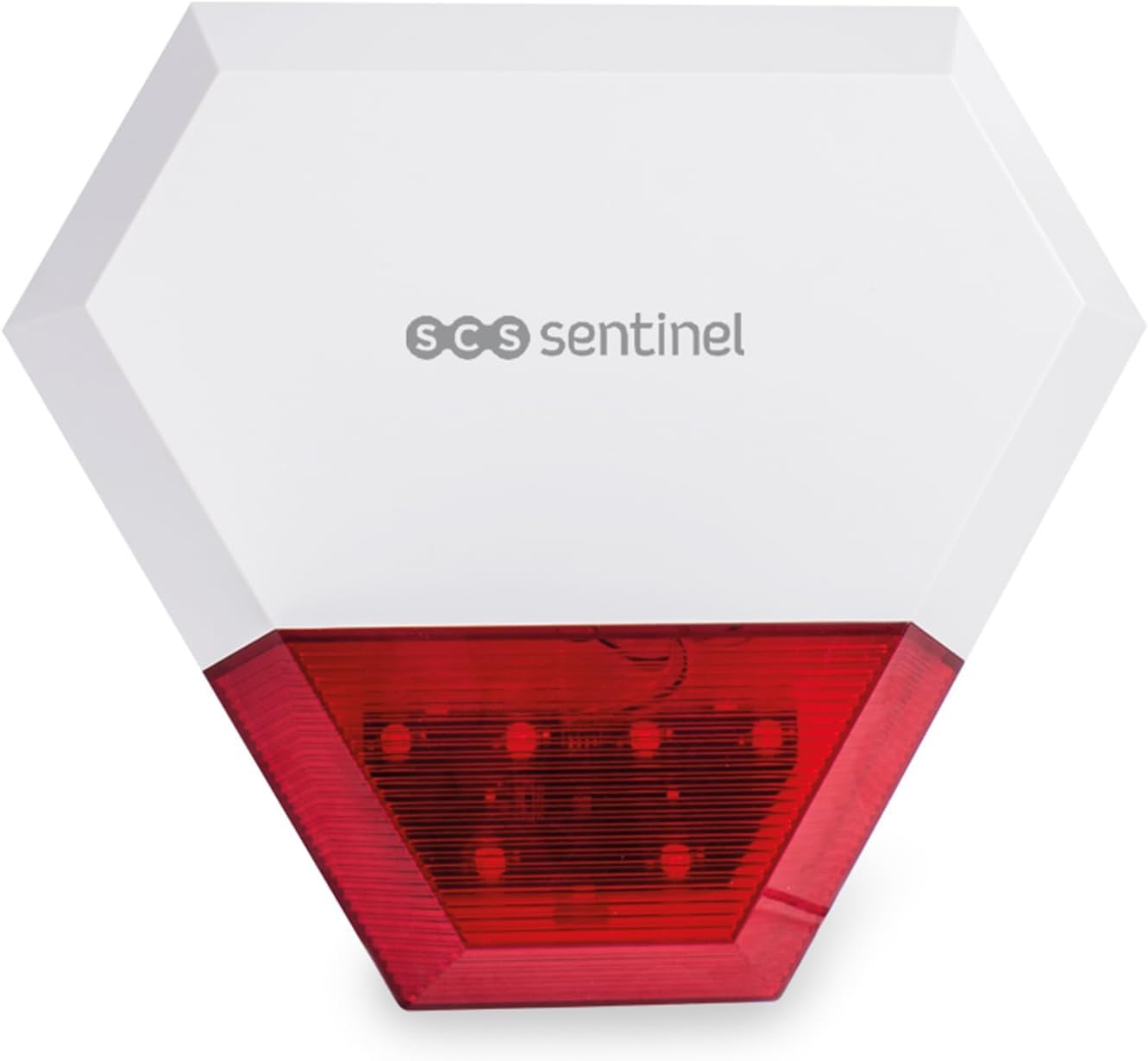 SCS Sentinel - SAL0062 - Sirène extérieure Filaire, Sirène extérieure additionnelle pour Alarme connectée KitAlarm, Portée 80 m en Champ Libre, Alarme Anti-​arrachement, 100 DB à 3m
