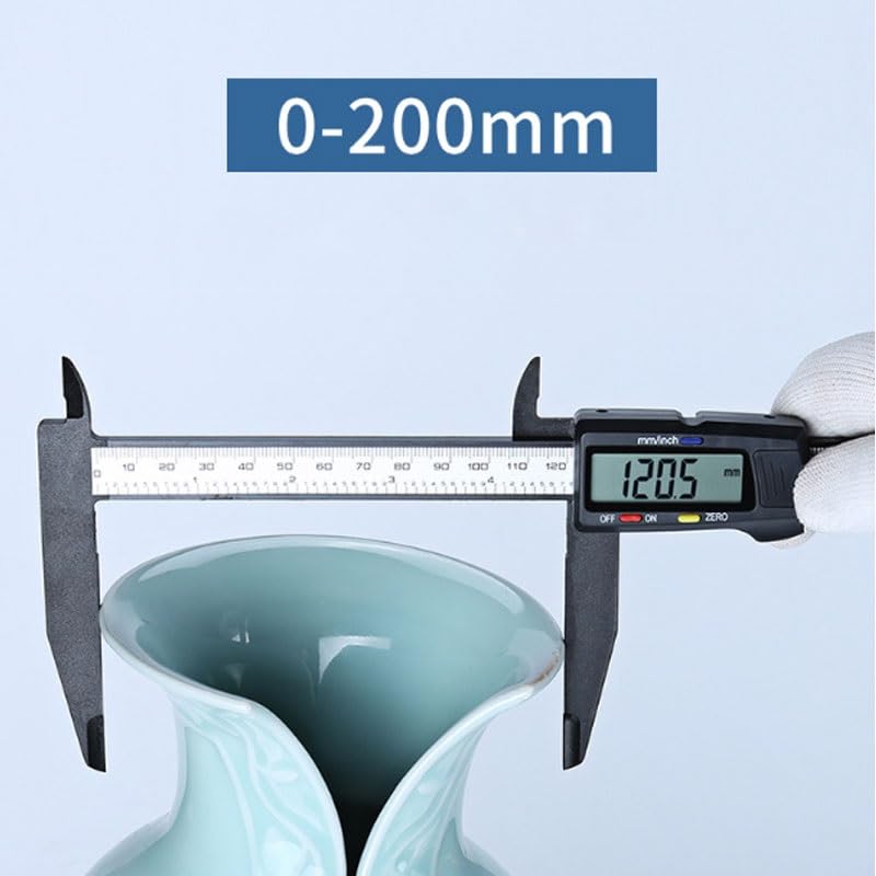 Digital Vernier Caliper 0-200 300mm | Alloy ABS Caliper for Measuring Inner Outer Diameters