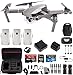 DJI Mavic Pro Platinum Fly More Combo Travel Bundle: Extra 2 Batteries, Professional Case and More