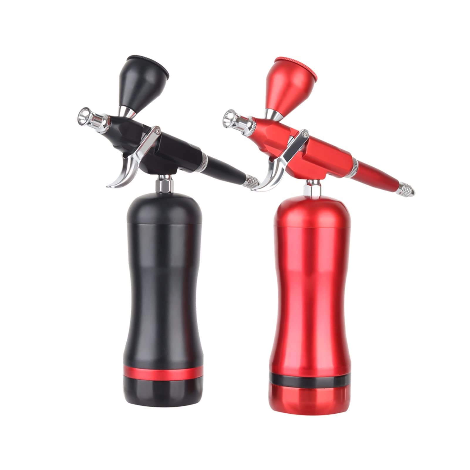 Spruzzatore per vernice, Kit compressore aerografo cordless alto PSI Dual Action Spray for Art Model Body Paint Artist Makeup Nail Tattoos Tools(Part6)