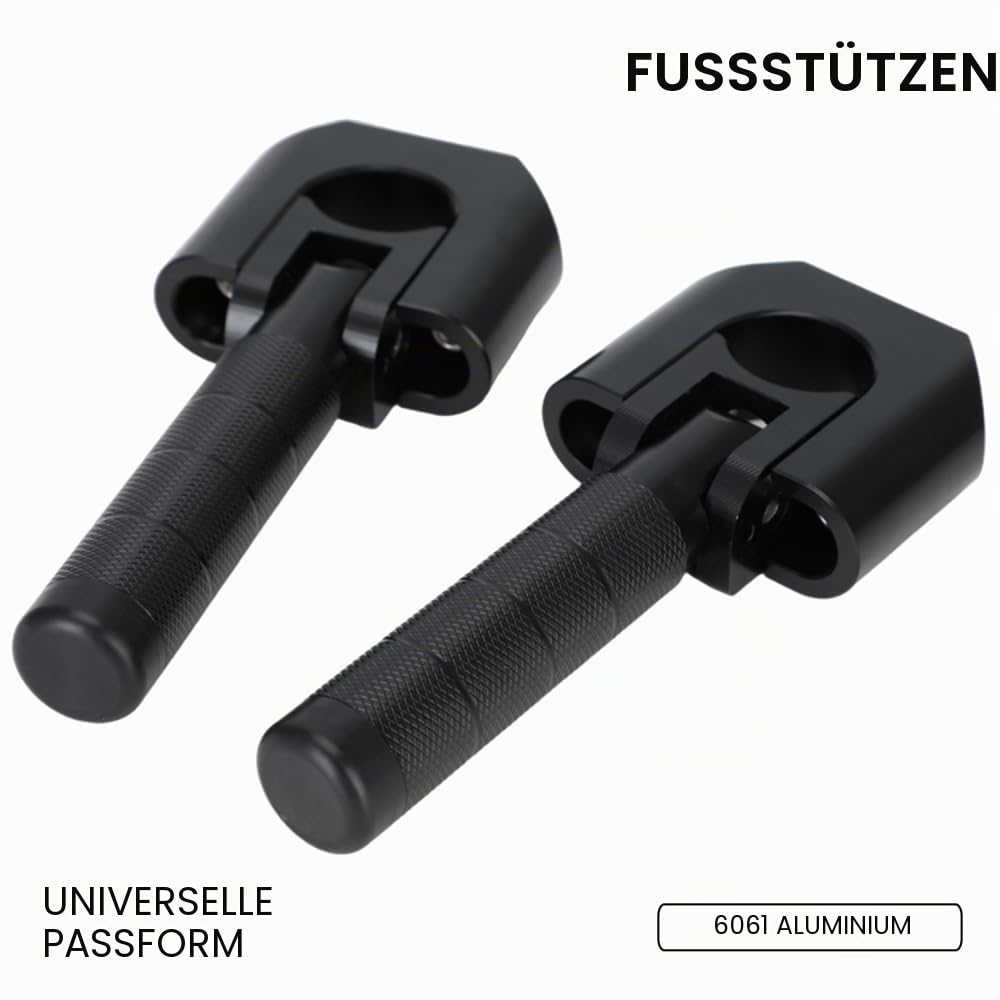 Motorrad Highway Fußrasten Motorrad Highway Verstellbare Pegs Universal für R1250GS F850GS R1200GS Africa Twin CB500X Tenere 700 V-Strom 390-1290 Adventure ADV