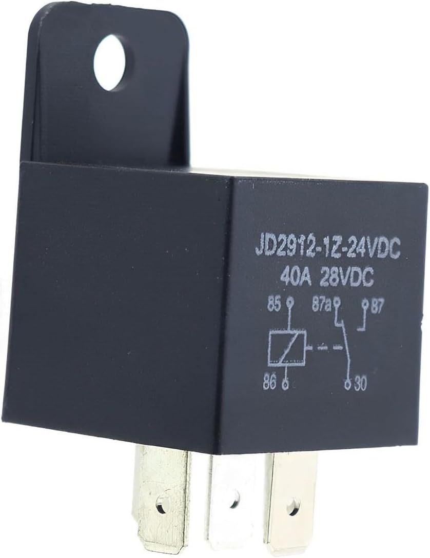 2 Pcs RELAY 108589 108589GT Compatible With Genie lift Models GR-08 GR-12 GR-15 GR-20 GRC-12 GS-1530 GS-1532 GS-1930 24VDC 40/30A
