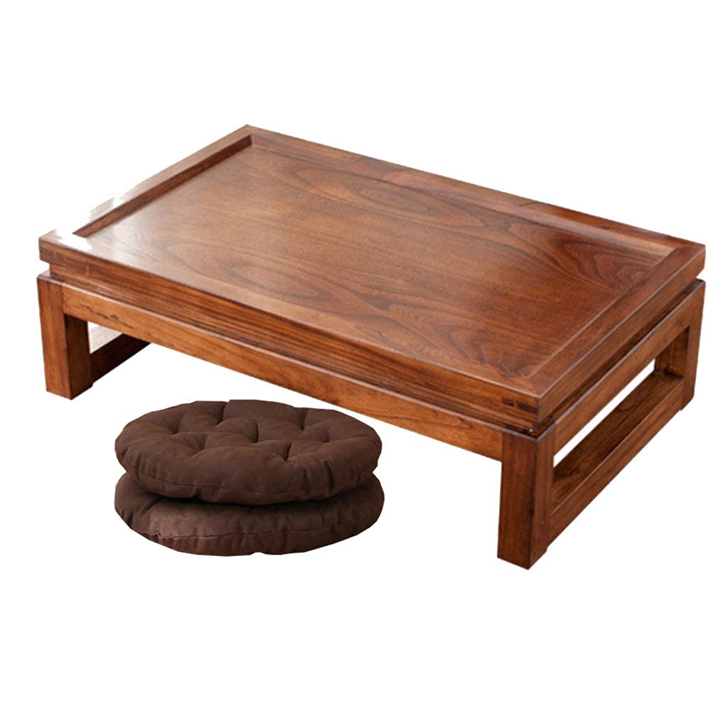 Table basse bois multifonctionnelle table basse coussinée pour salon chaleureux