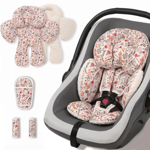 Cojín para Silla de Bebé con Almohadillas y Soporte de Cabeza miniatura 1