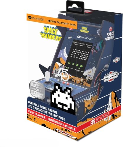 My Arcade Micro Player Space Invaders 6.5´´ Retro Console One Size