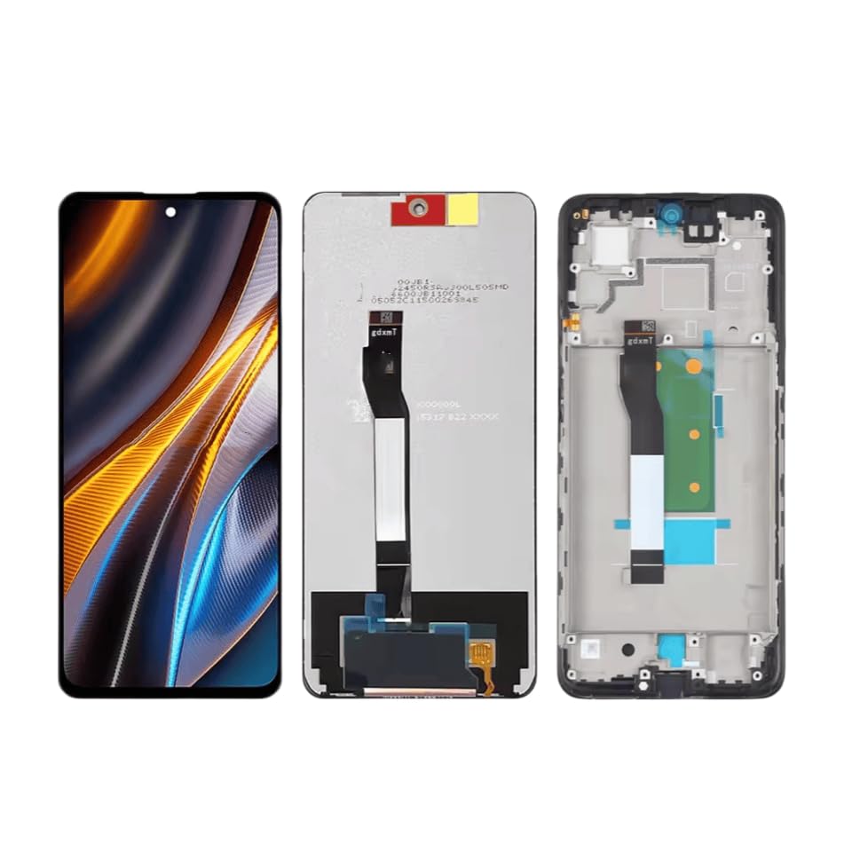 Xiaomi Poco X4 GT écran LCD tactile bloc complet avec châssis noir réparation 6.6"