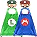 Disfraces de la Super mario para niños Capas de la Super marioMáscaras de Fiesta Juguetes de la Super mario Cosplay