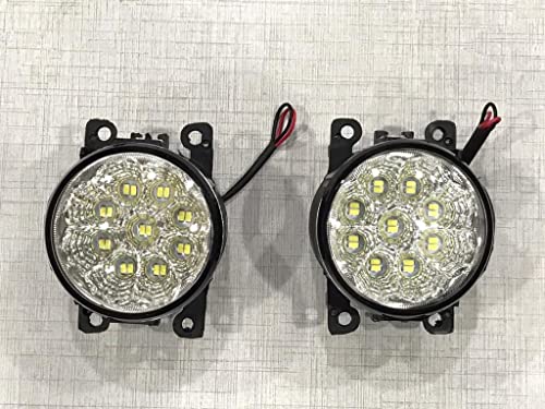 Image of Led Fog Light lamp for Urban Cruiser Cars (12v, White Light, 2 PCS) (1set)