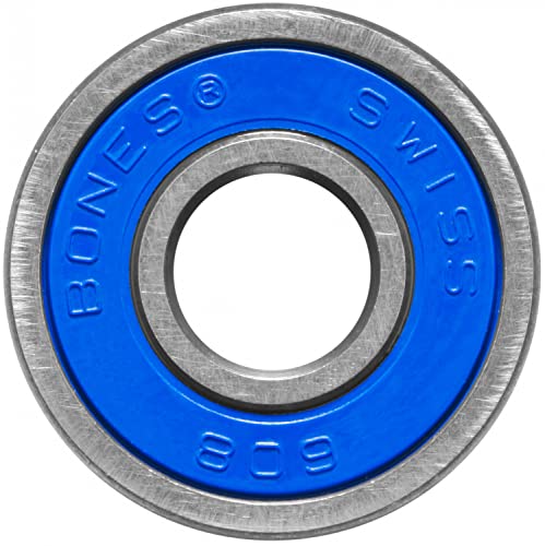Image of Bones Bearings Swiss 6-Ball Skate Bearings (8mm, 16-Pack)