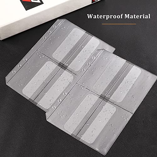 Insertos para planificador A5 impermeables con sistema anticaídas de 4 espacios 3