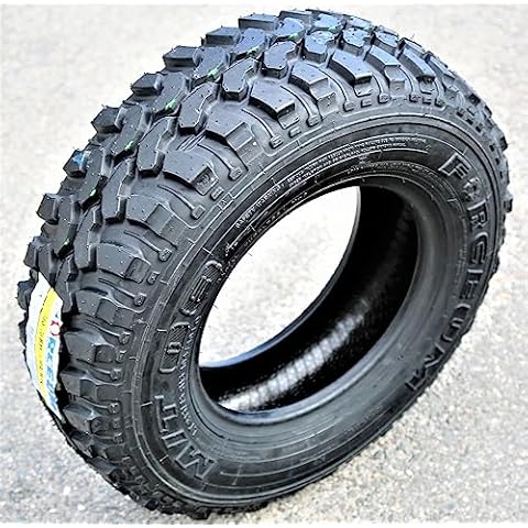 Forceum M/T 08 Mud Off-Road Light Truck Radial Tire-LT235/75R15 235/75/15 235/75-15 104/101Q Load Range C LRC 6-Ply BSW Black Side Wall Cover