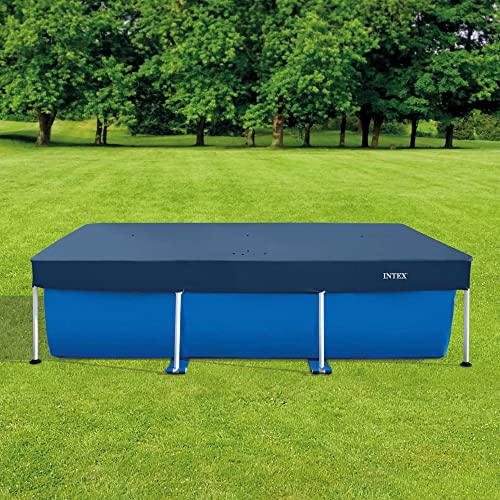 Intex 2.6 m x 1.6 m Rectangular Pool Cover, (28036),Multicoloured,2.6 x 1.6 Centimeters by Intex - Used condition - Image 7