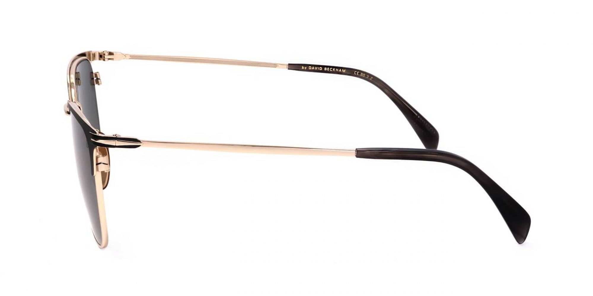 David Beckham DB 7094/G/S Okulary Słoneczne I46 MATTE BLACK GOLD 57/19/150 Mężczyzna