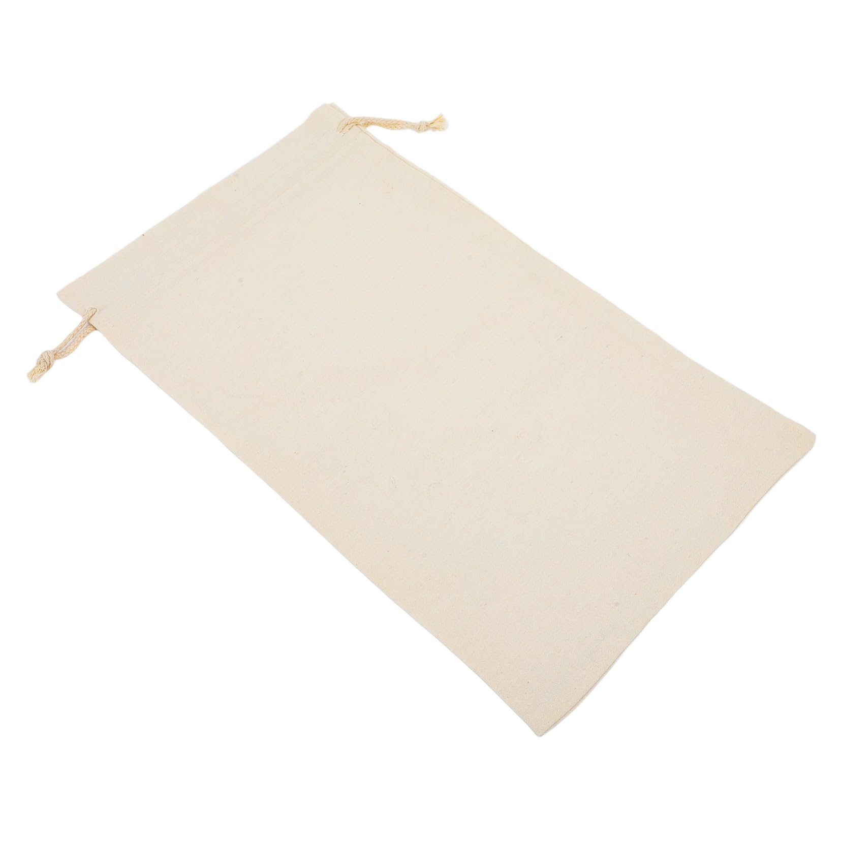 PRETYZOOM Cotton Drawstring Bags for Soil Sampling and Grain Storage Food Carrying Bags Thick Cotton for Geology Samples Flour Sack Cloth for Various Materials