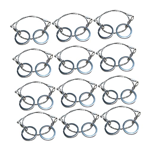 Gadpiparty Portable Wire for Hiking Camping Hunting 12pcs Outdoor Survival Saw Survival Supplies