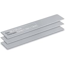 Aairhut 3 Pack 13W/m.K Thermal Pads - Extreme Performance 3 Thicknesses 120 x 20 mm x [0.5 mm + 1.0 mm + 1.5 mm] Thermal Pads Soft Non-Conductive Silicone Pads for GPU PC PS5 SSD Cooler