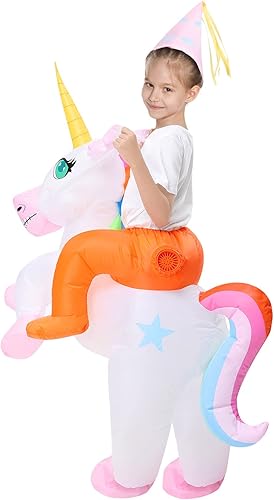 Miniatura 4 de Acekid Disfraces inflables para niños, disfraz de lujo inflable para niños y niñas, disfraz de Halloween para fiesta de Halloween, cosplay,