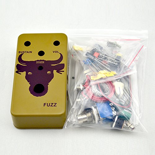 New DIY Fuzz Pedal Kits with 1590B Diecast Aluminum Enclosure True Bypass for Bass& Guitar