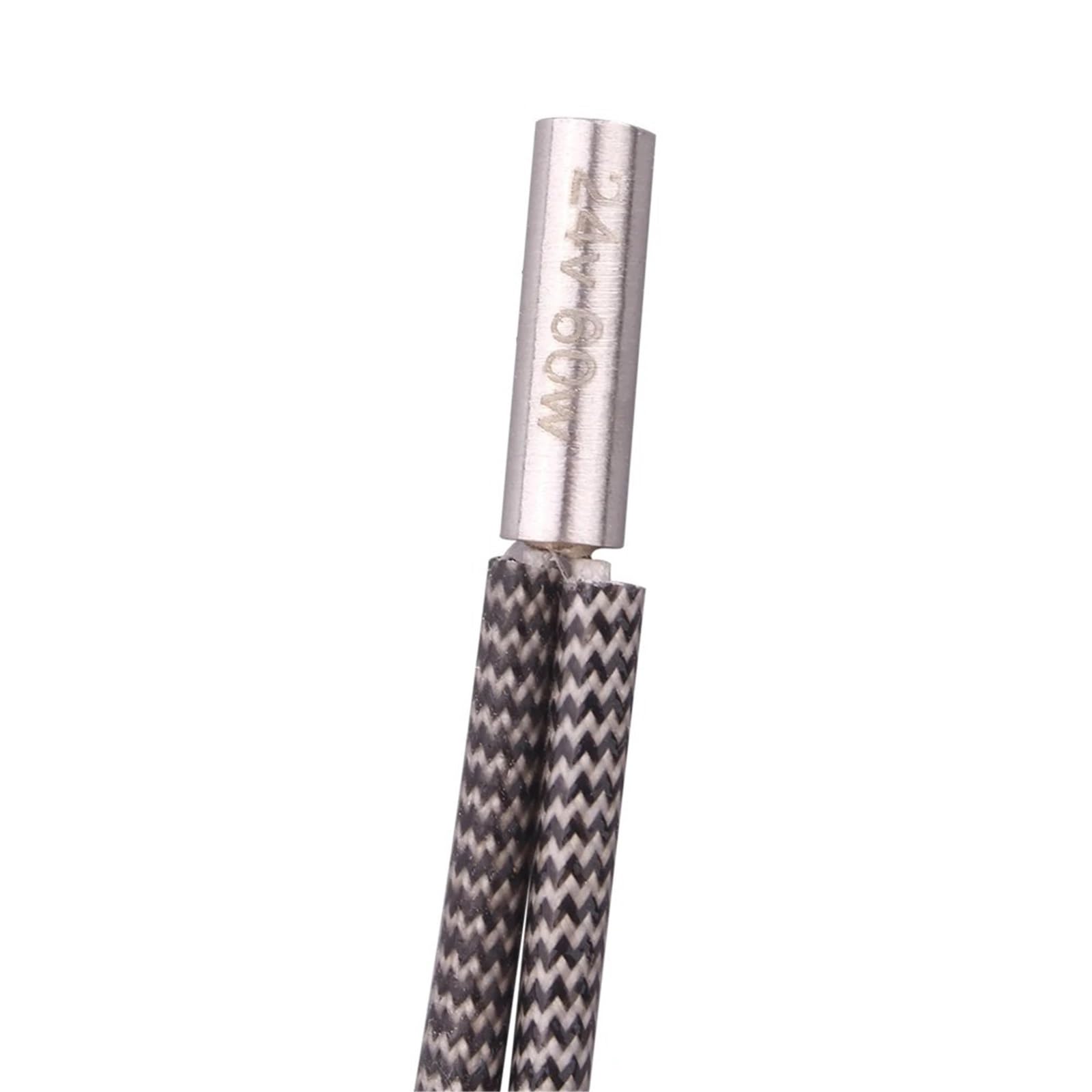 Grzejnik kasetowy 12 V do drukarki 3D, cylindryczny grzejnik prętowy, rurowy element grzewczy, 24 V, 40 W/60 W, 6 x 20 cm, kabel Reprap (5 szt., 24 V 40 W)