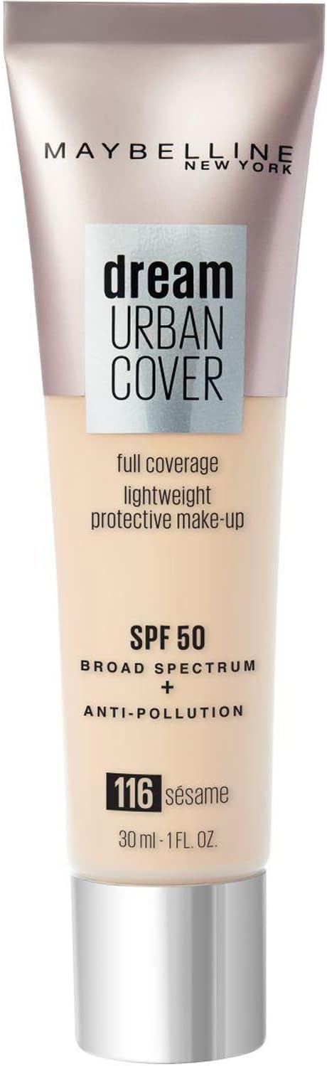 Make-Up Maybelline Dream Urban Cover All-In-One Protective Makeup, 116 Sesame