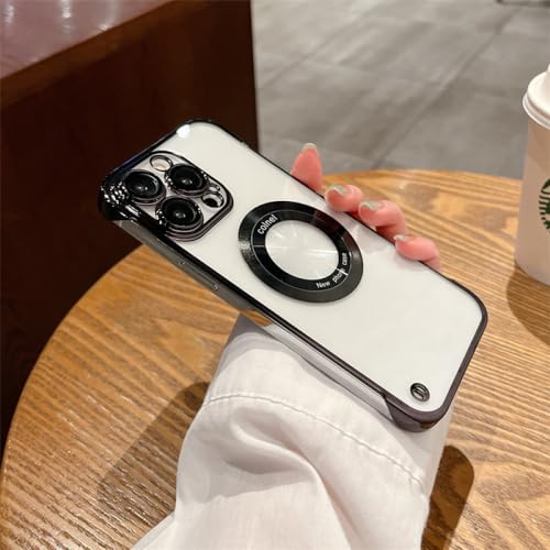 Étui de chargement sans fil mince sans cadre iPhone 13 magnétique en PC