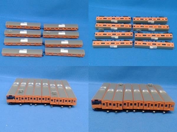 4点セット Nゲージ GREENMAX 50635 JR201系「さよなら大阪環状線201系」8両編成