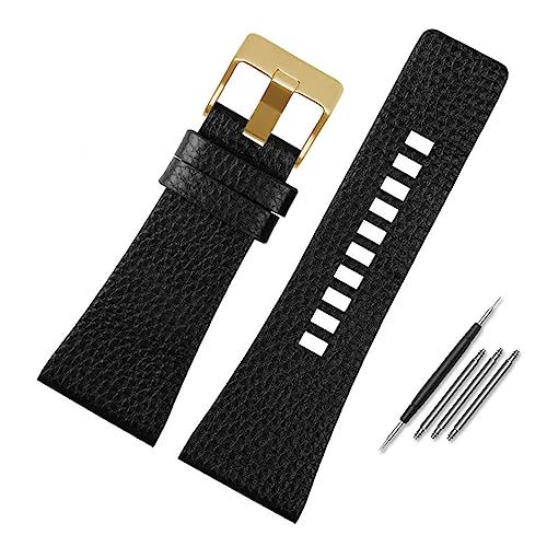 YYJzsw �f�B�[�[�� DZ7396DZ1206 DZ1399 DZ1405 22 24 26 27 28 30 32 34mm �X�g���b�v�Ή��{�v�E�H�b�`�o���h(Black gold clasp,27mm)