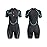 Seaskin Mens 3mm Shorty Wetsuit Womens, Full Body Diving Suit Front Zip Wetsuit for Diving Snorkeling Surfing Swimming X-Large
