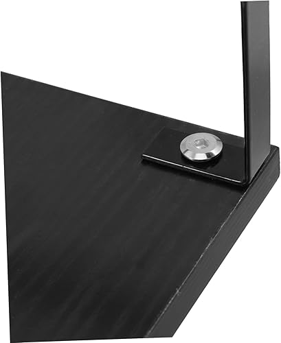 Miniatura 4 de DECHOUS Ergonomic Computer Monitor Stand Riser Black Table Display Bracket for Desk Laptop Screen Elevation Eye-level Workstation
