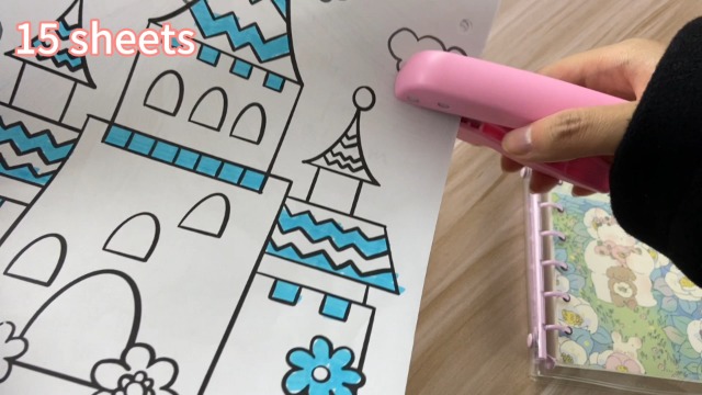 Sharp and smooth punches with every press. Pink Hole punch on Amazon Live