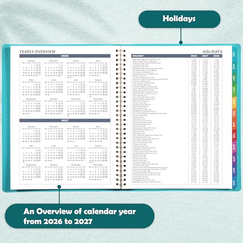 Image of Frasukis 2025 Weekly Appointment Book /Planner - 53 Weeks Daily Planner, January - December 2025, 8 x 10 inches