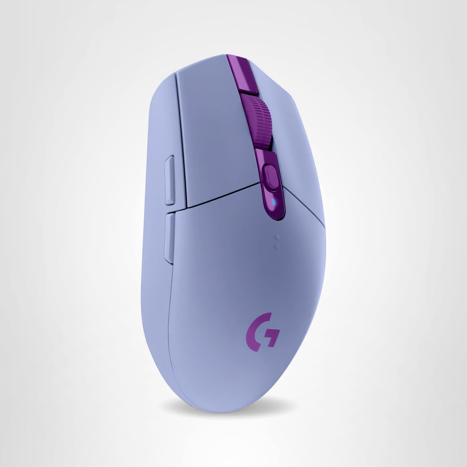 Logitech G305 Lightspeed Wireless Gaming Mouse, Hero Sensor, 12,000 DPI, Lightweight, 6 Programmable Buttons, 250h Battery, On-Board Memory, Compatible with PC, Mac - Lilac: Lilac Mouse
