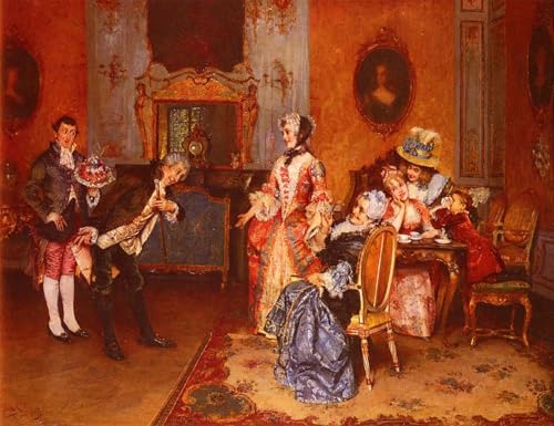 Affiches et gravures le prétendant de Léopold Schmutzler pour décoration salon chic