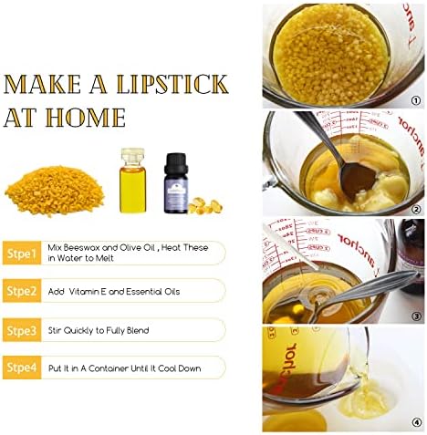 Beeswax Pellets 906g(32 oz), TRINIDa 100% Organic Yellow Bees Wax for DIY Candles, Beeswax for Candle Making, Skin, Body, Face, and Hair Care, Lotions, DIY Creams, Lip Balm and Soap Making Supplies