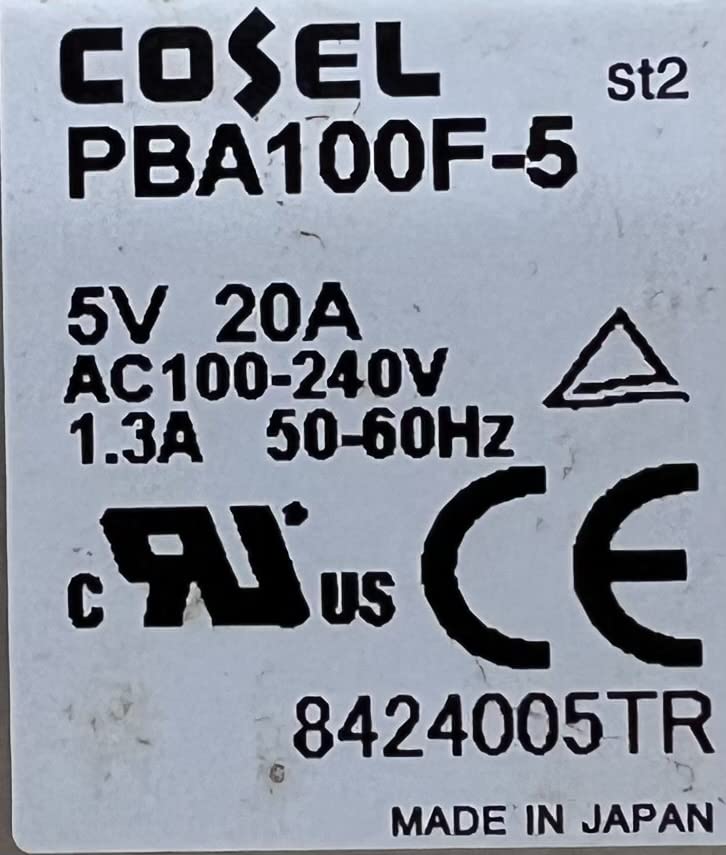 Amazon | コーセル PBA100F-5 100W 5V 20A 電源 | ノーブランド品