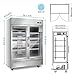 JINSONG Commercial Beverage Fridge Display Refrigerator, 54