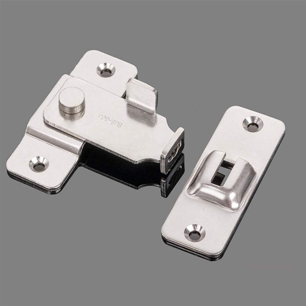 40% Off Discount AIVOOF Right Angle Lock, 2.4 inch 90 Degree Latch Flip Right Angle Door Lock Sliding Barn Door Lock Farm Gate Latch Barn Door Latch Hardware for Closet, Shed, Cabin, Garage, Sliding Doors, Pet Cage Buy 1 get 1 AIVOOF Right Angle Lock, 2.4 inch 90 Degree Latch Flip Right Angle Door Lock Sliding Barn Door Lock Farm Gate Latch Barn Door Latch Hardware for Closet, Shed, Cabin, Garage, Sliding Doors, Pet Cage