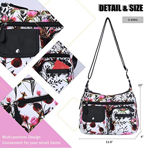 Image of Angel Kiss Crossbody Bags for Women, Ladies Shoulder Handbags and Purses Medium Faux Leather Pocketbooks | Ladies