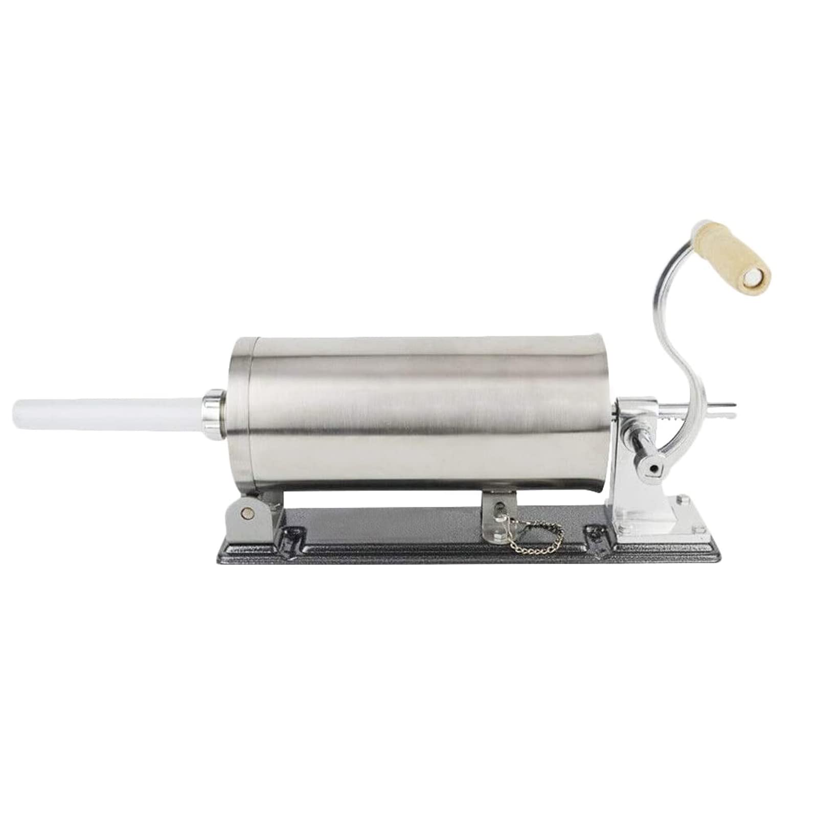 Machine à saucisses manuelle en acier inoxydable avec 4 tubes de remplissage, machine à saucisses avec pince de table, presse à saucisses pour boucher, boulangerie, cuisine, restaurant