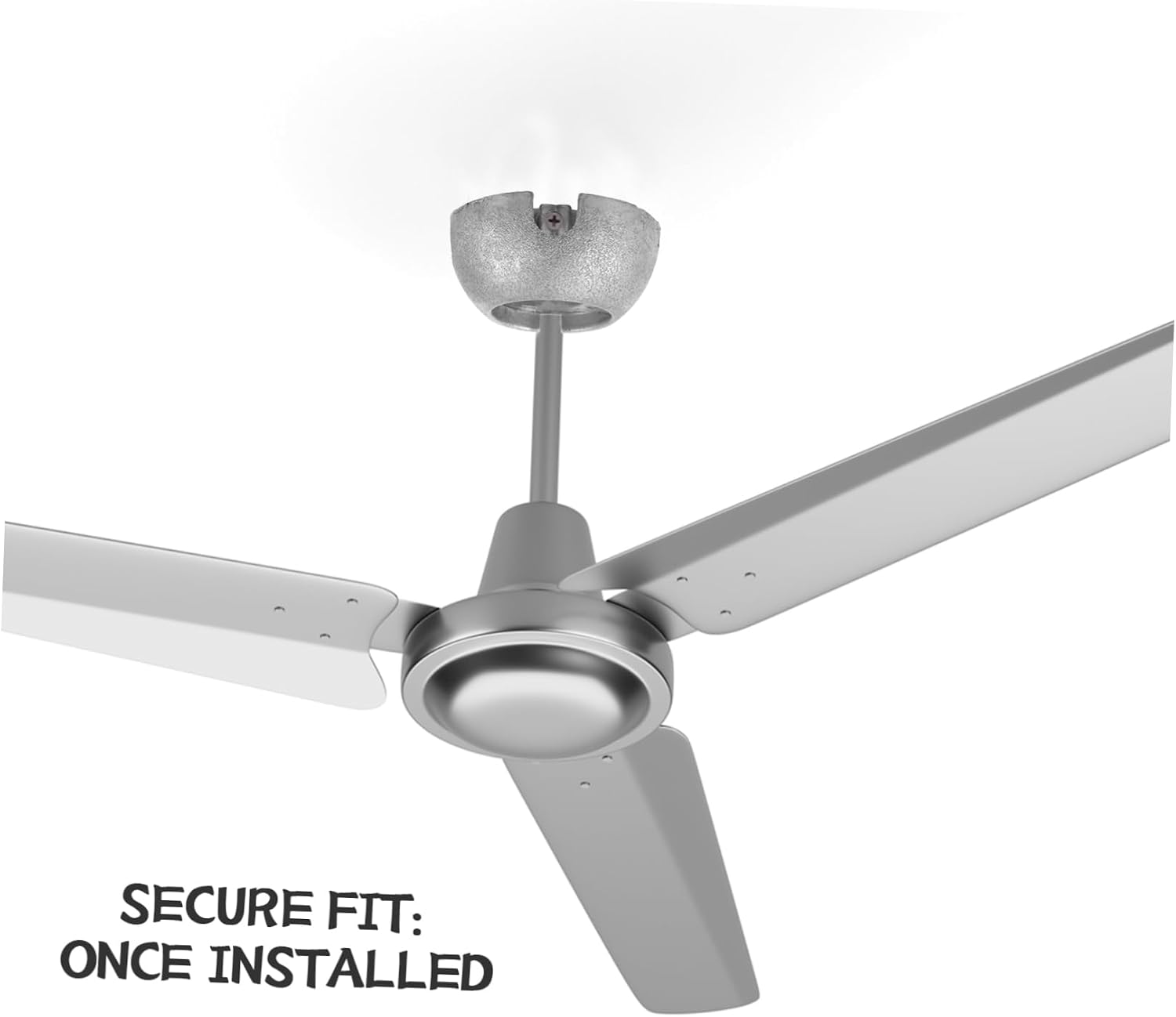 LABRIMP Ceiling Fan Mounting Bracket Sturdy Aluminum Hanging Bracket Parts for Versatile Fan Installation Fit for and Lights