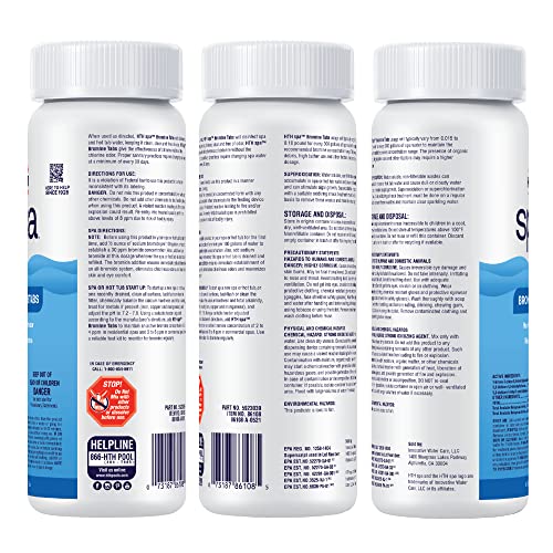 Hth 86108 Bromine Tabs, Chemical Sanitizer For Spas & Hot Tubs thumb #1