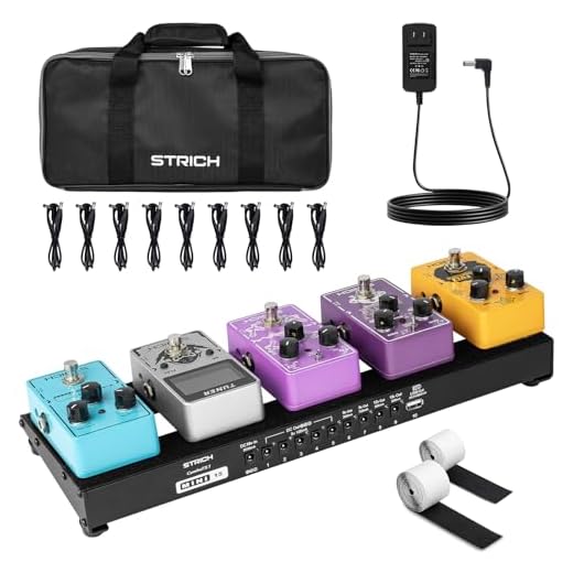 Can you put guitar pedals in checked luggage STRICH Compact Pedal Board with Power Supply