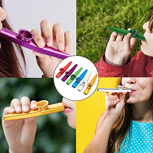 6 Pièces Kazoo Métal Kazoo de Musique flûte Kazoo Métal Diaphragme Kazoo de Musique Instrument Kazoo de Musique… - Les Beatles, Paul McCartney, John Lennon, RIngo Starr, George Harrison 6 Pièces Kazoo Métal Kazoo de Musique flûte Kazoo Métal Diaphragme Kazoo de Musique Instrument Kazoo de Musique… – Image 8