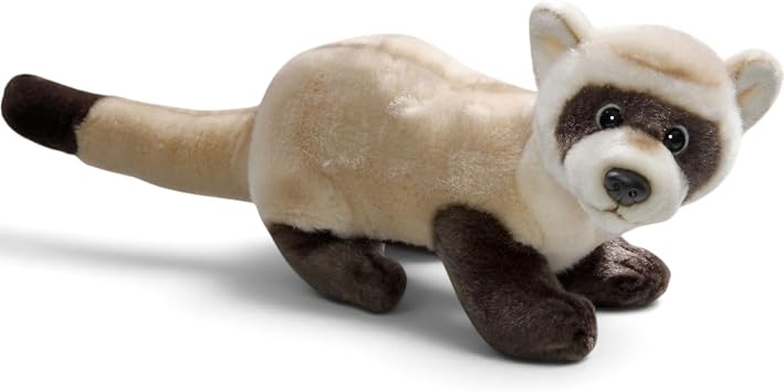 Carl Dick Ferret Stuffed Animal, Approx. 9.45 Inches 24 cm, Plush Toy, Model 2598