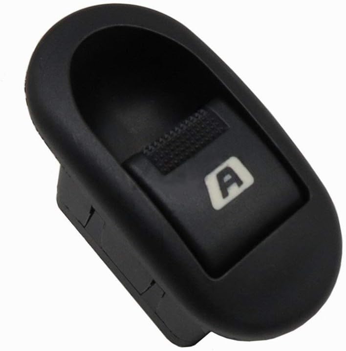 ZhengELE Passenger Side Window Lifter Regulator Control Switch 6554.L7 for Citroen C2 C3 II C3 Pluriel Peugeot 1007
