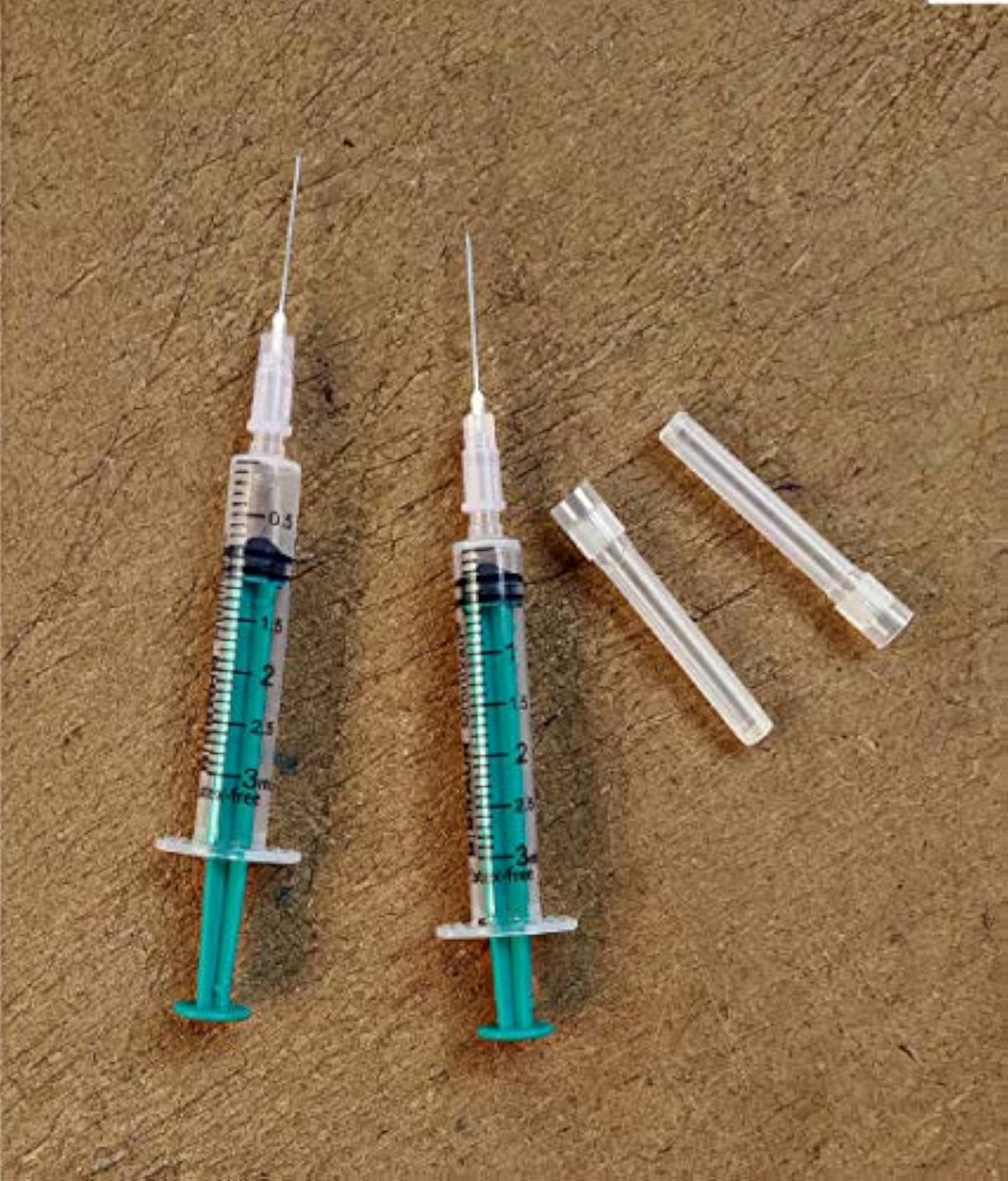 10 PCS Ink Syringes with Needle Pack