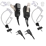 CYen Noise Canceling Transparent Security Headphones Walkie Talkie Earphone with PTT/VOX &ndash;...