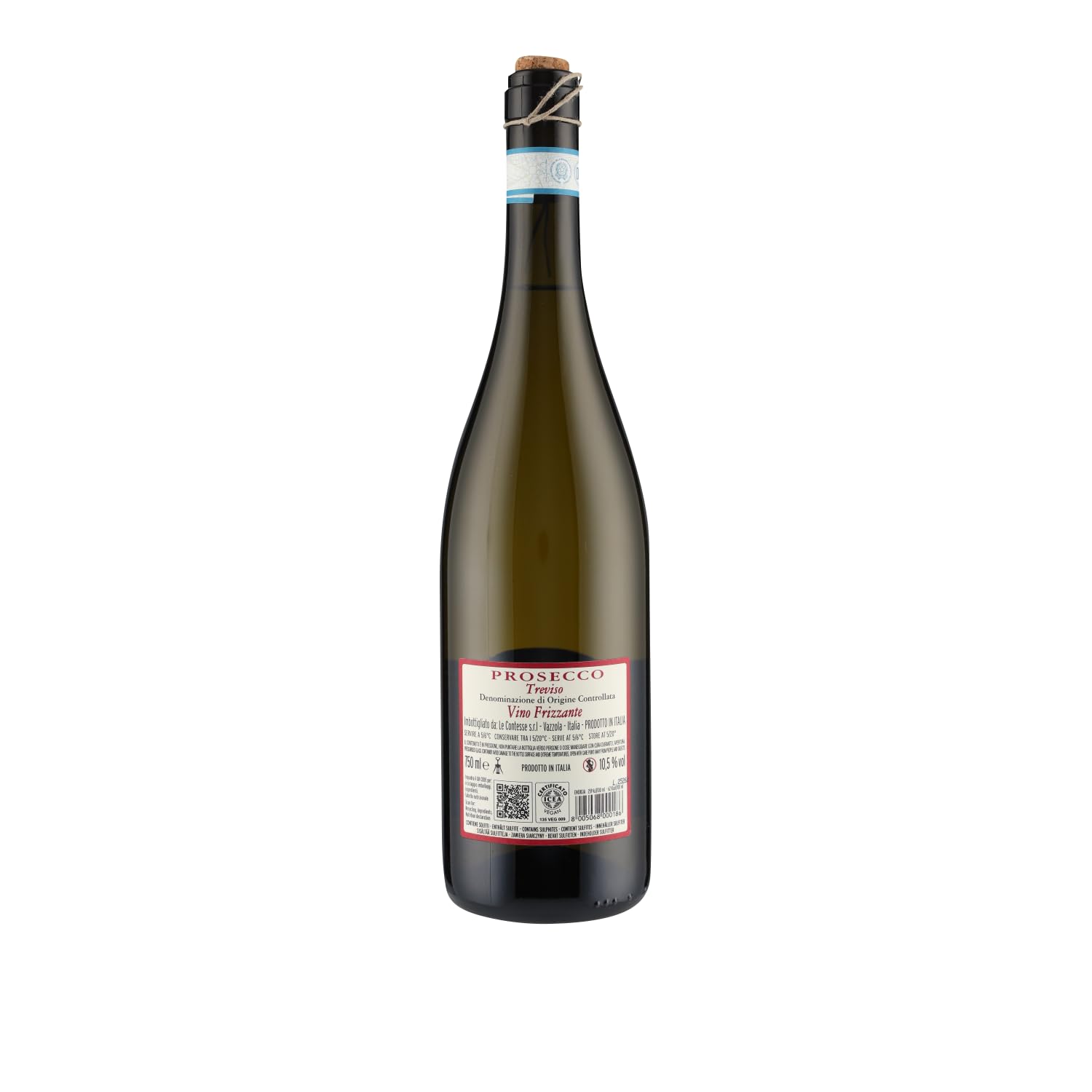 Prosecco Frizzante DOC Treviso (6 Fl. x 0.75l) Le Contesse