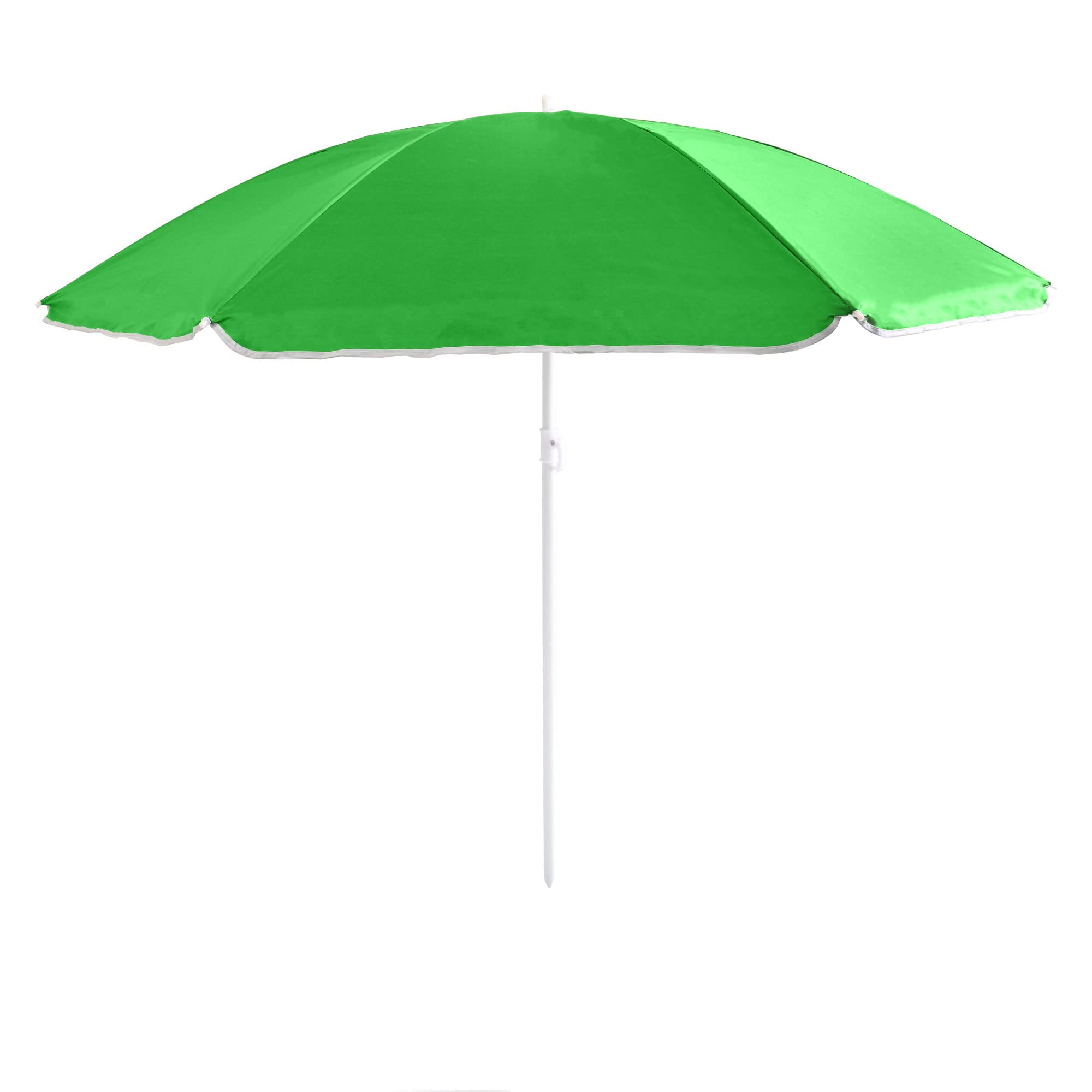 Out There! Green 1.6m Garden Parasol Umbrella Sun Shade with Adjustable Height Tilt Function and UPF40+ Protection