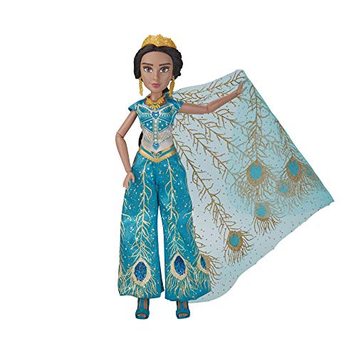 Disney Aladdin Agrabah Collection, 5 Fashion Dolls With Accessories Inspired By Disney's Live-Action Movie, Genie, Aladdin, Princess Jasmine, Dalia, Jafar #TOP2